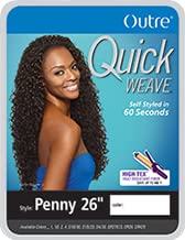 OUTRE Quick Weave Synthetic Half Wig - Penny 26"