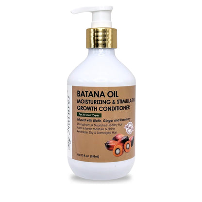 By Natures Batana Oil Moisturizing & Stimulating Growth Conditioner 12 oz
