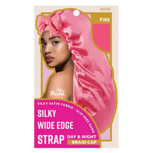 3704 MS REMI SILKY WIDE EDGE STRAP DAY & NIGHT CAP BRAID ASSORTED