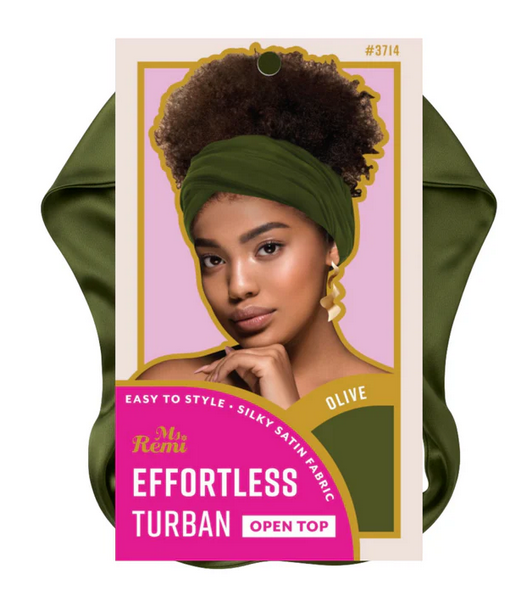 Ms. Remi Effortless Turban Scarf Open Top, Burgundy/Olive Assorted