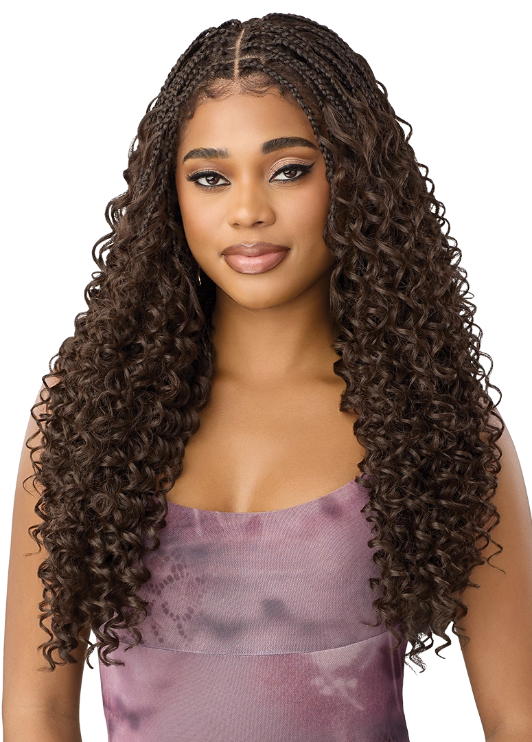 Outre Airtied 100% Fully Hand-Tied Wig Boho Passion Box Braids 24"