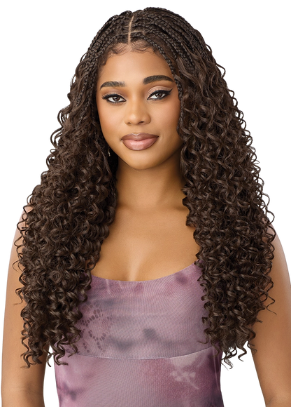 Outre Airtied 100% Fully Hand-Tied Wig Boho Passion Box Braids 24"
