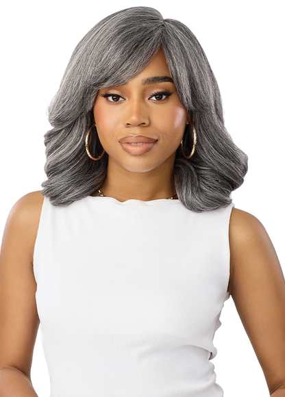 Outre Wigpop Gray Glow Synthetic Full Wig Glow 5 14"
