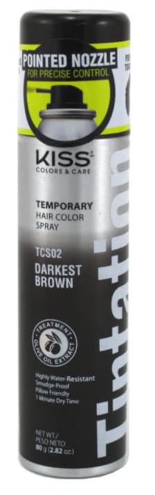 12 Pack Tintation Color Spray TCS02 Darkest Brown