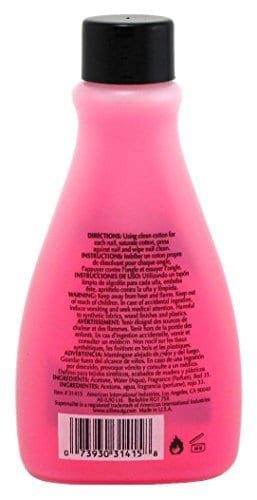 SuperNail  N/A Pink Polish Remover 4 oz