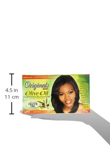 Africa's Best Organics Olive Oil Conditioning No Lye Relaxer System Super