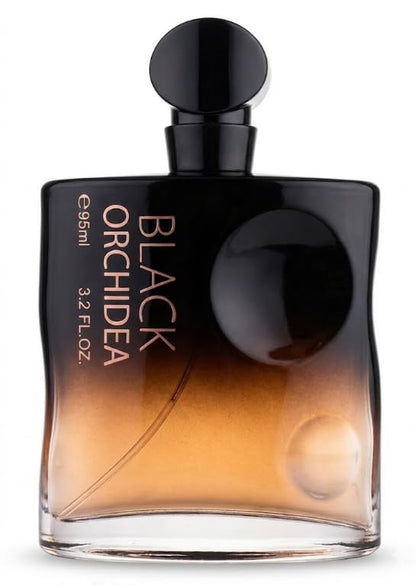 Black Orchidea Perfume and Lotion Gift Set With Atomizer