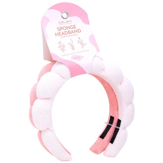 Celavi 2 Pack Pink Headband Set