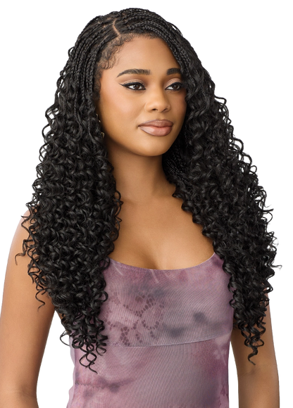 Outre Airtied 100% Fully Hand-Tied Wig Boho Passion Box Braids 24"
