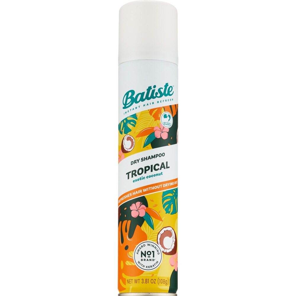 BATISTE DRY SHAMPOO TROPICAL EXOTIC COCONUT 3.81 oz single