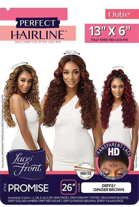 Outre Perfect Hairline 13” x 6” Promise Synthetic Lace Front Wig