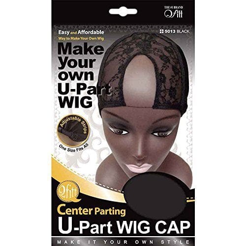 Qfitt Center Parting U-Part Wig Cap single MM5013