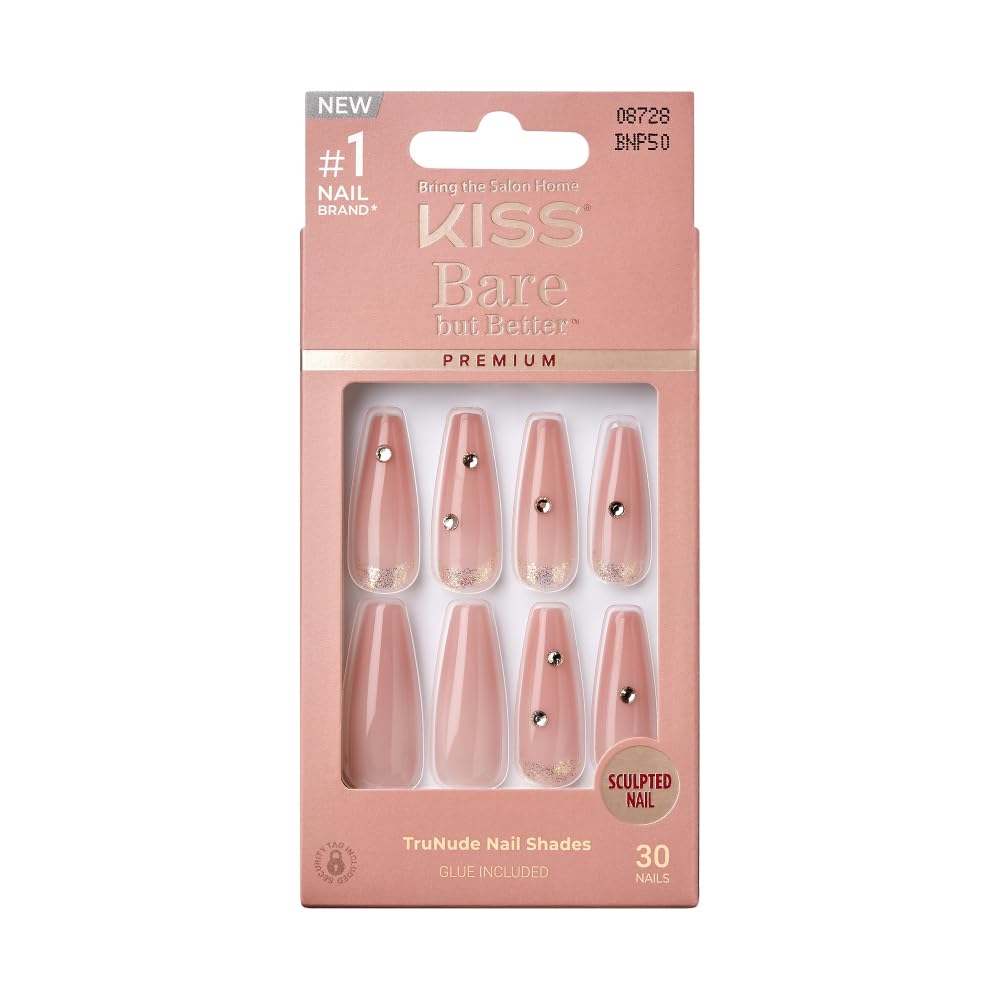Kiss Bare but Better Premium Nails Sunny BNP52