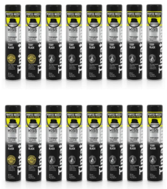 16 Pack Tintation Color Spray TCS01 Black