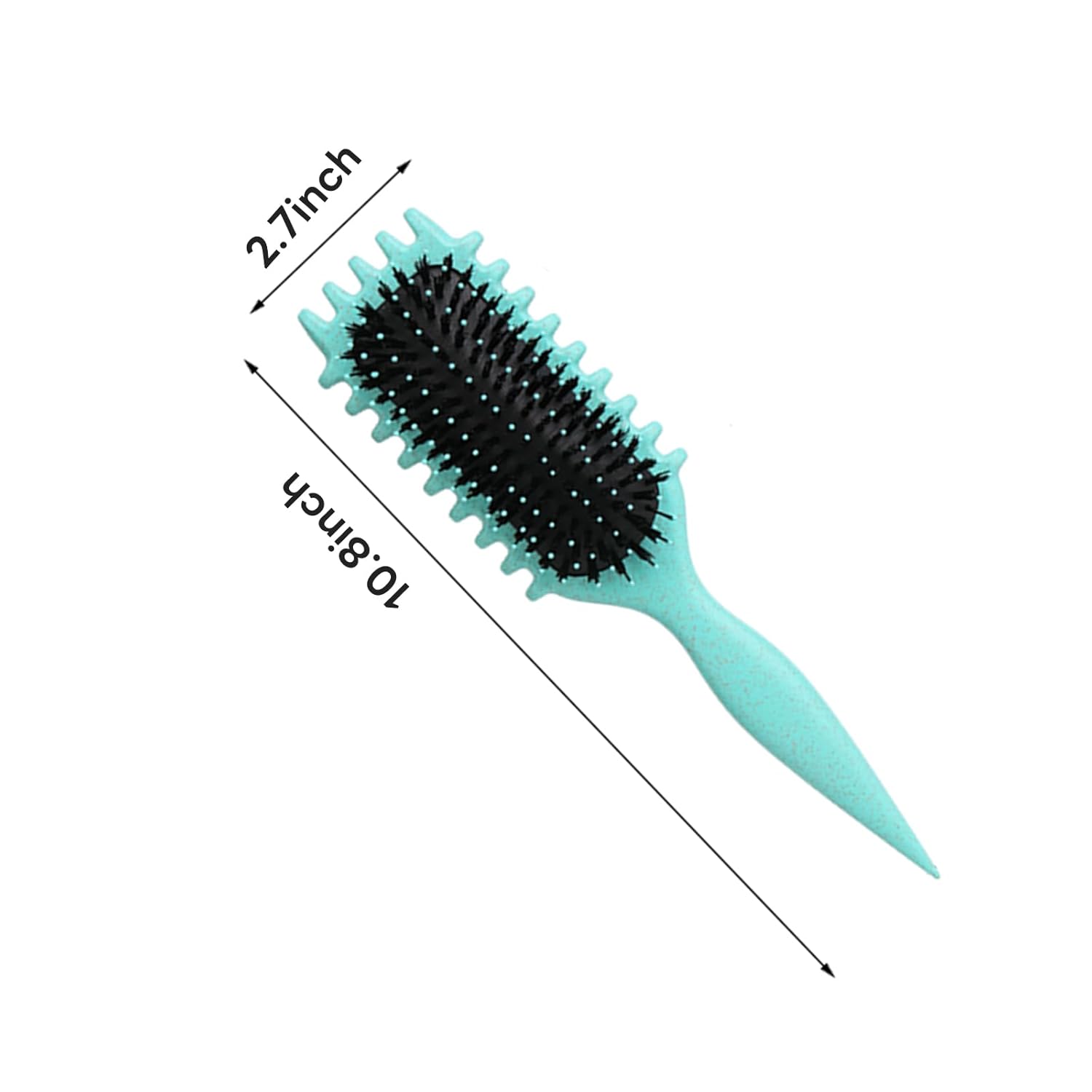 Beauty Town Wheat Straw Curl-Define Square Brush #80282