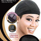 Qfitt Black Stretch Mesh Dome Wig Cap Single #MM5011