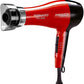 Red by Kiss Hair Dryer Tornado Pro 2000 Blow Dryer with 3 Detangler Piks