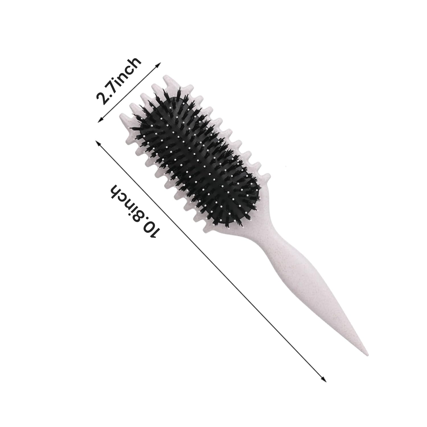 Beauty Town Wheat Straw Curl-Define Square Brush #80282
