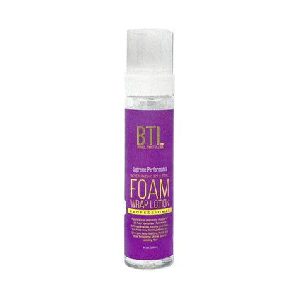 BTL Foam Wrap Lotion Supreme 8 oz Purple Bottle