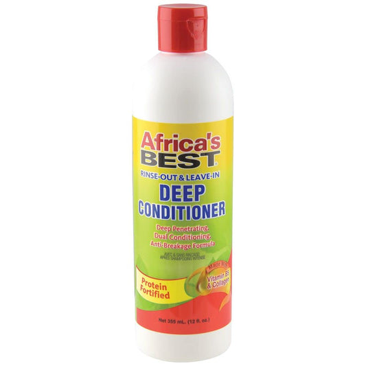 Africa's Best Deep Conditioner, Rinse-Out & Leave-In, 16 Oz.