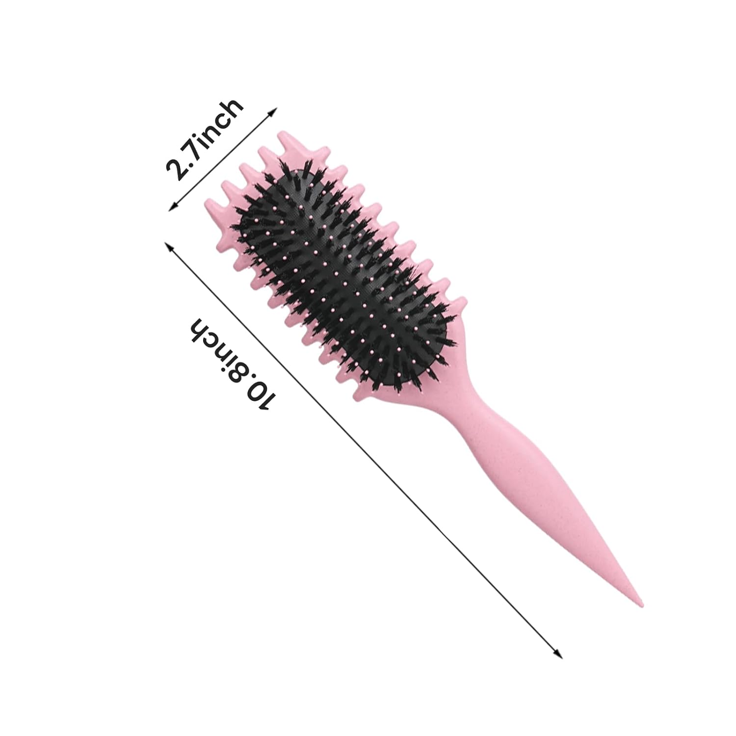 Beauty Town Wheat Straw Curl-Define Square Brush #80282