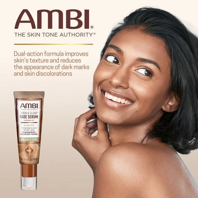 AMBI Even & Clear Facial Fade Serum Retinol 1 OZ