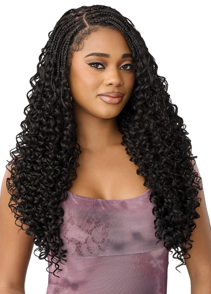 Outre Airtied 100% Fully Hand-Tied Wig Boho Passion Box Braids 24"