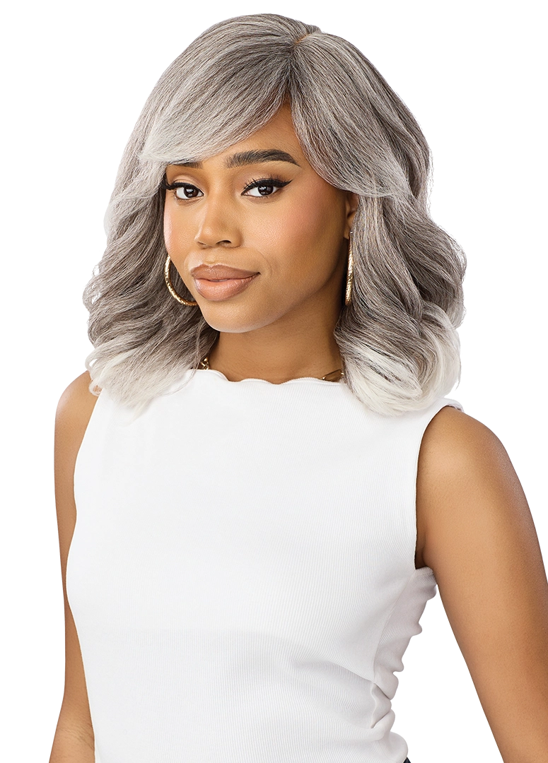 Outre Wigpop Gray Glow Synthetic Full Wig Glow 5 14