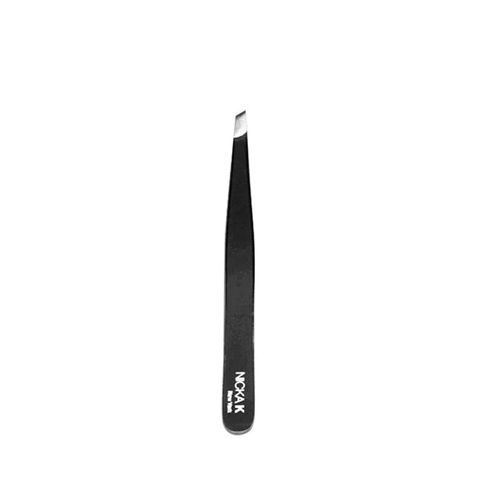 Slant Tweezer Black #NI010B