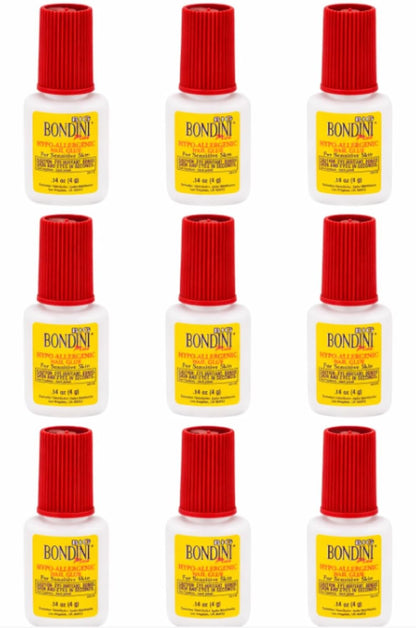 Bondini Hypo-Allergenic Nail Glue Packs 3, 6, or 12 Count