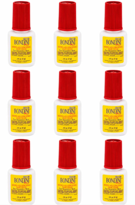 Bondini Hypo-Allergenic Nail Glue Packs 3, 6, or 12 Count