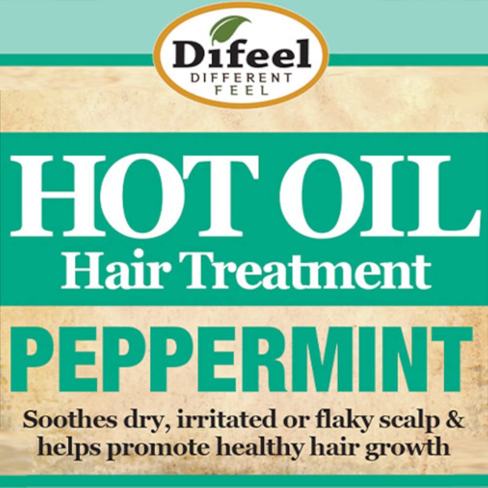 Difeel Hot Oil Treatment Peppermint 7.1 oz