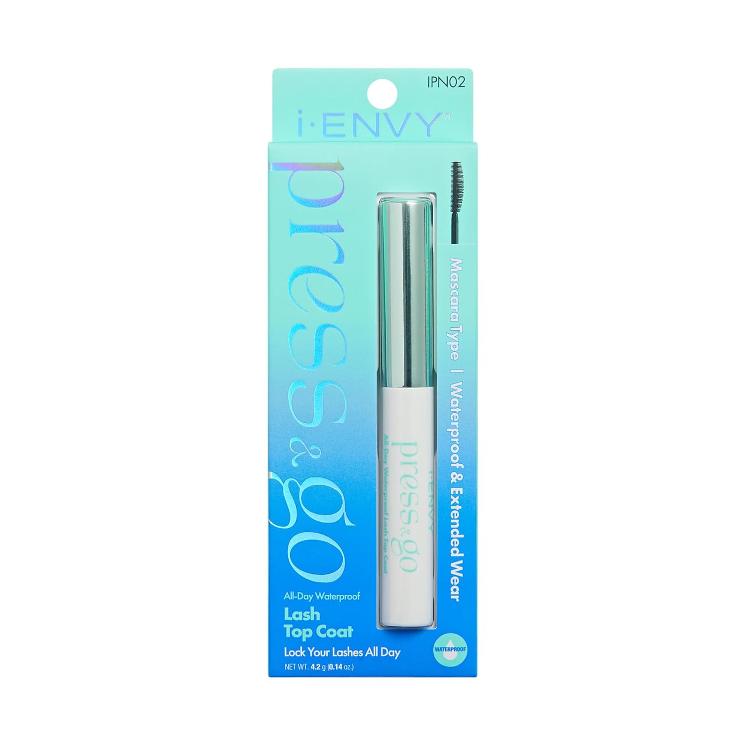 I-Envy Press & Go All-Day Waterproof Lash Top Coat IPN02