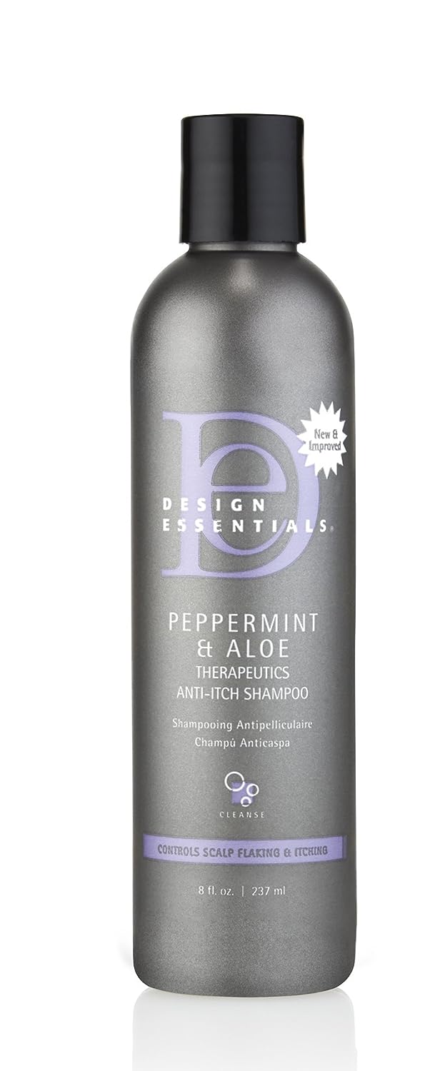 Design Essentials Peppermint and Aloe Anti-Itch Shampoo 8 oz