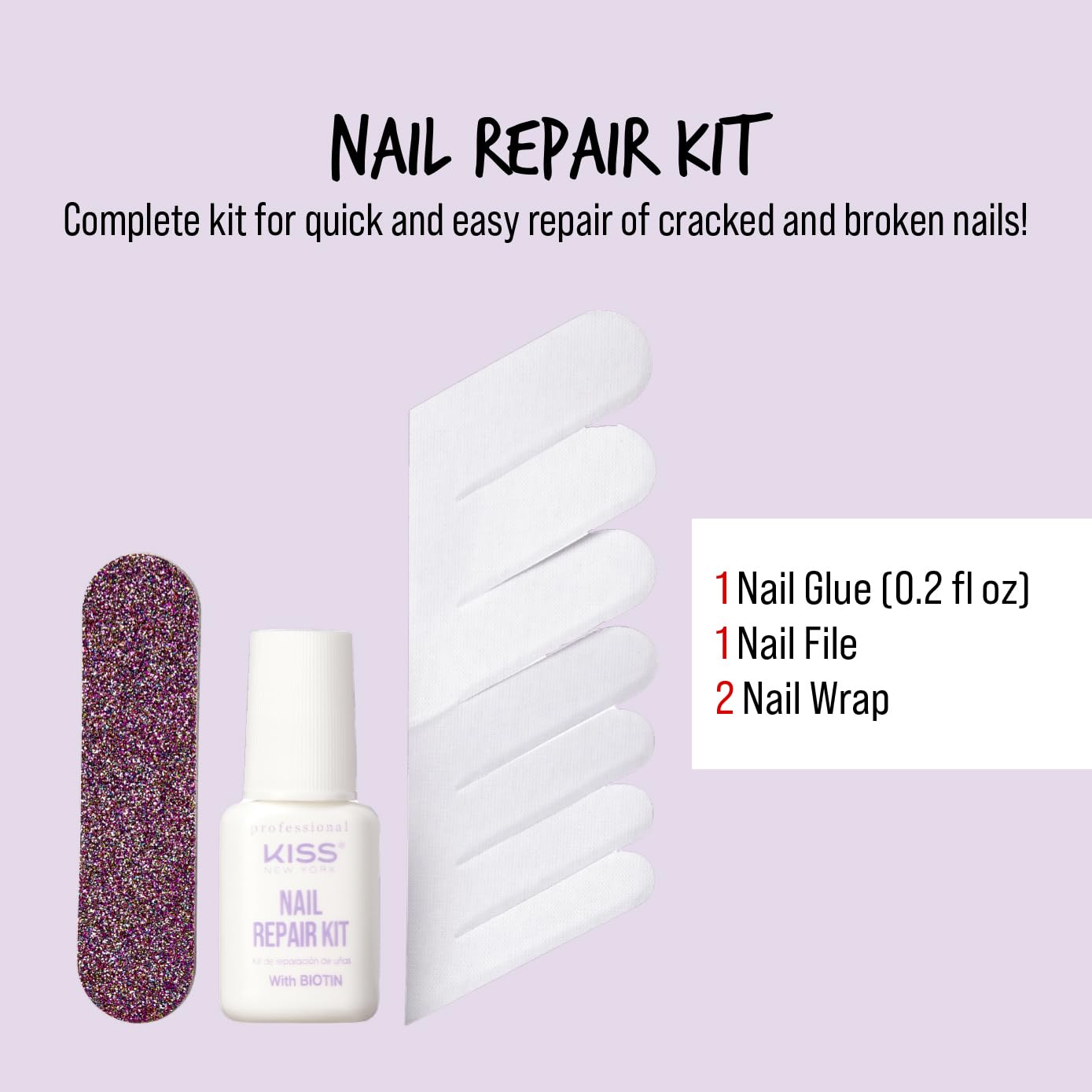 Kiss New York Nail Repair Kit #KNT03