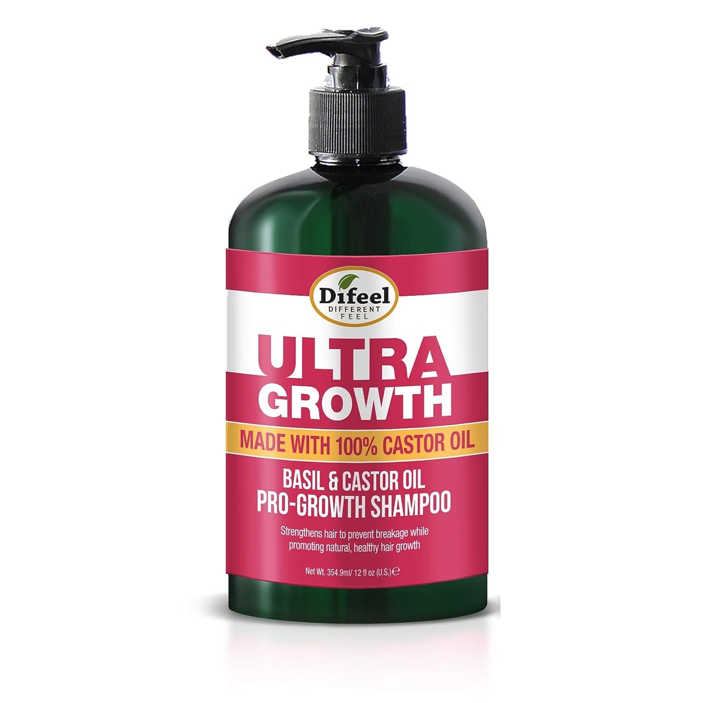 Ultra Growth Basil & Castor Oil Pro GrowDifeelth Shampoo 12 oz