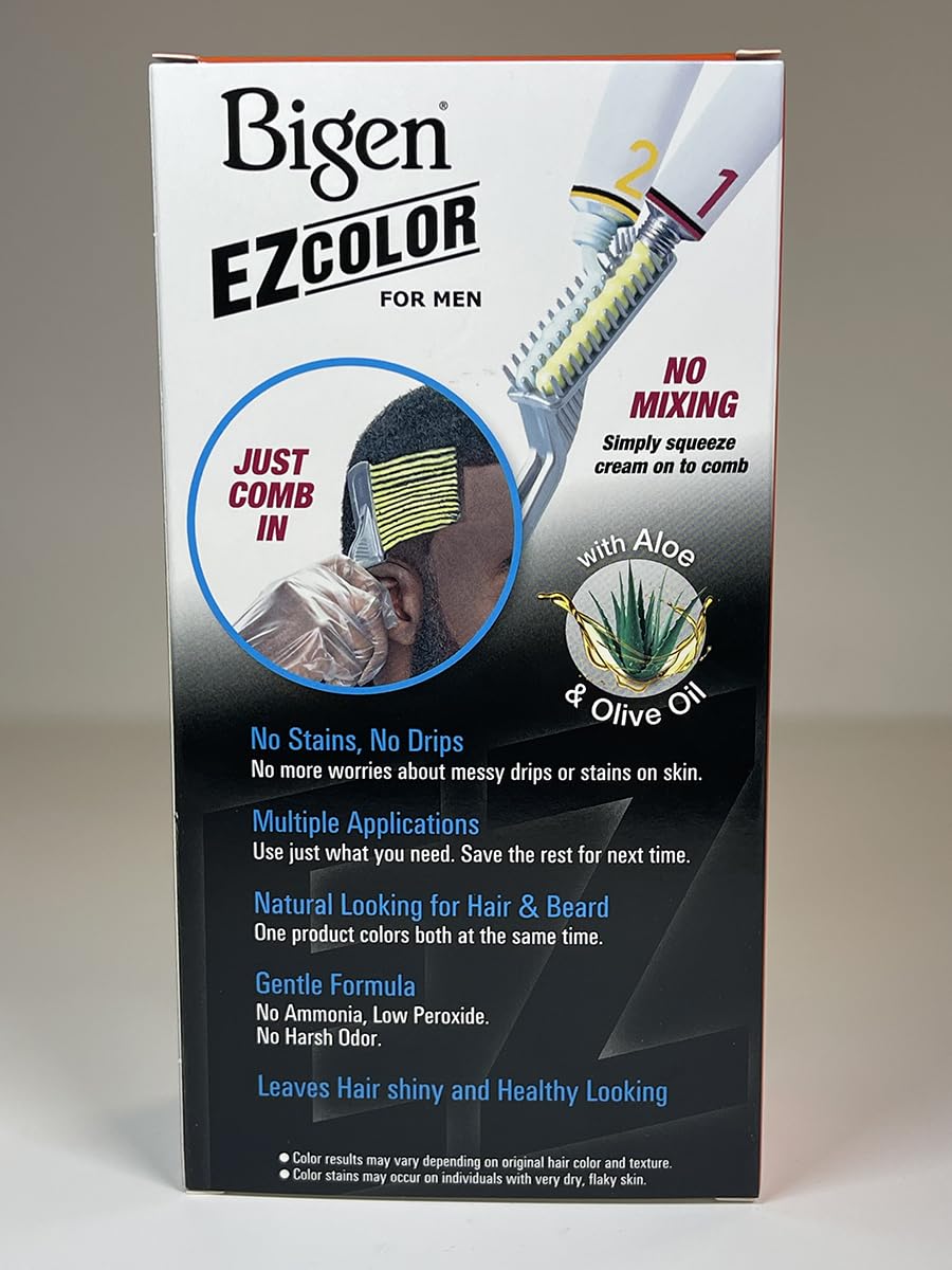 10 Pack Bigen EZ Hair Color For Men M1 Jet Black