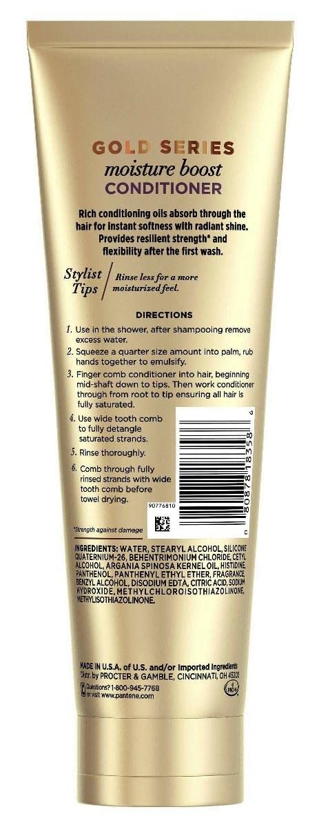 Pantene Gold Series Moisture Boost Conditioner 8.4 oz