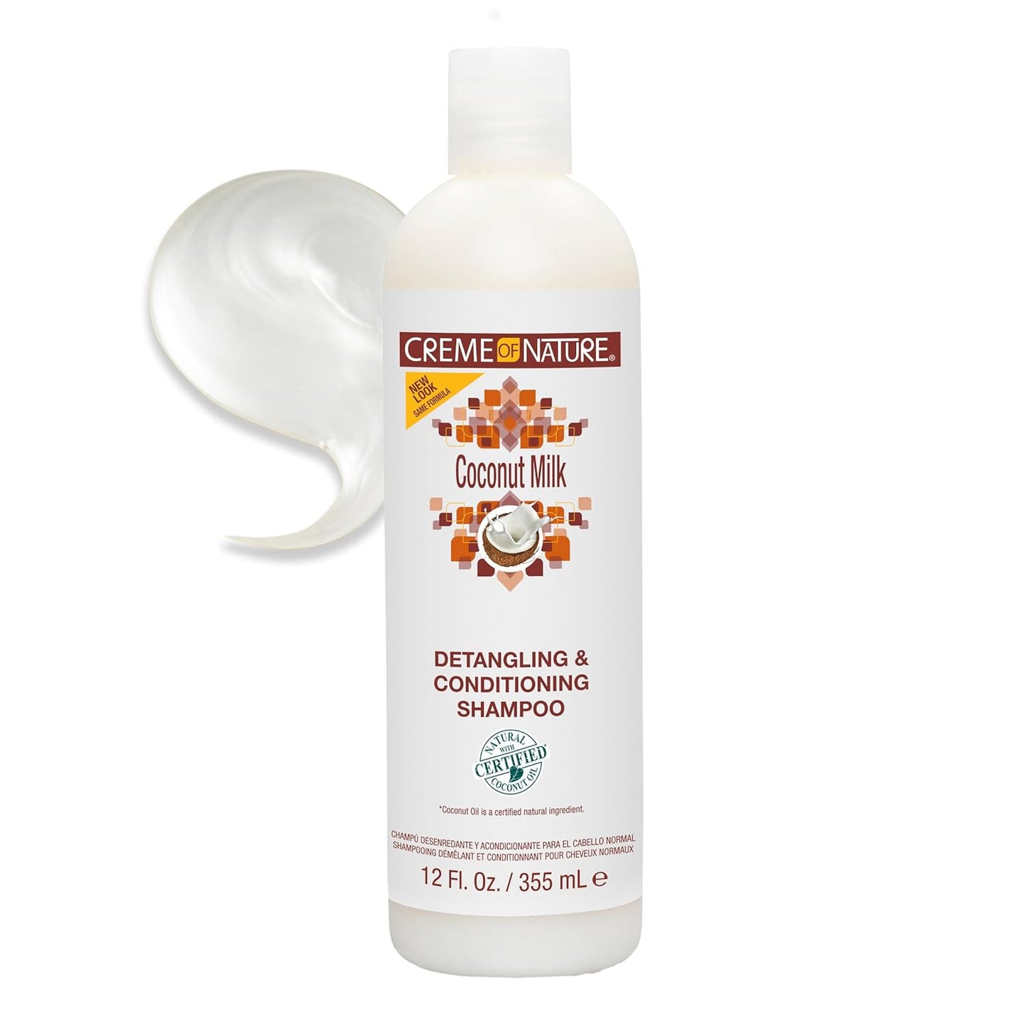 Creme of Nature Coconut Milk Detangling & Conditioning Shampoo 12 oz