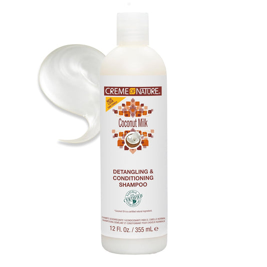 Creme of Nature Coconut Milk Detangling & Conditioning Shampoo 12 oz