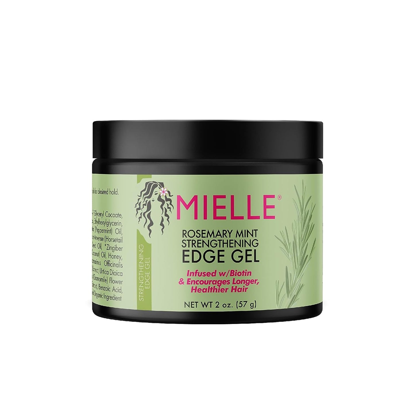 Mielle Rosemary Mint Strengthening Edge Gel 2 oz