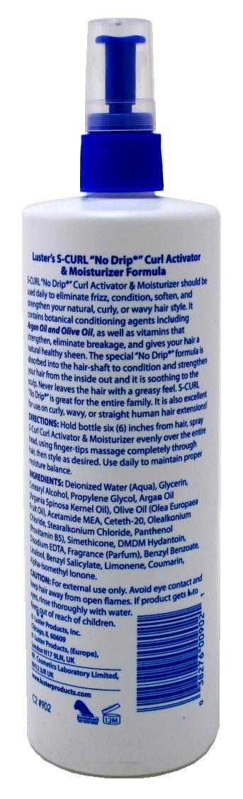 Luster's S Curl No Drip Curl Activator Moisturizer 16 oz