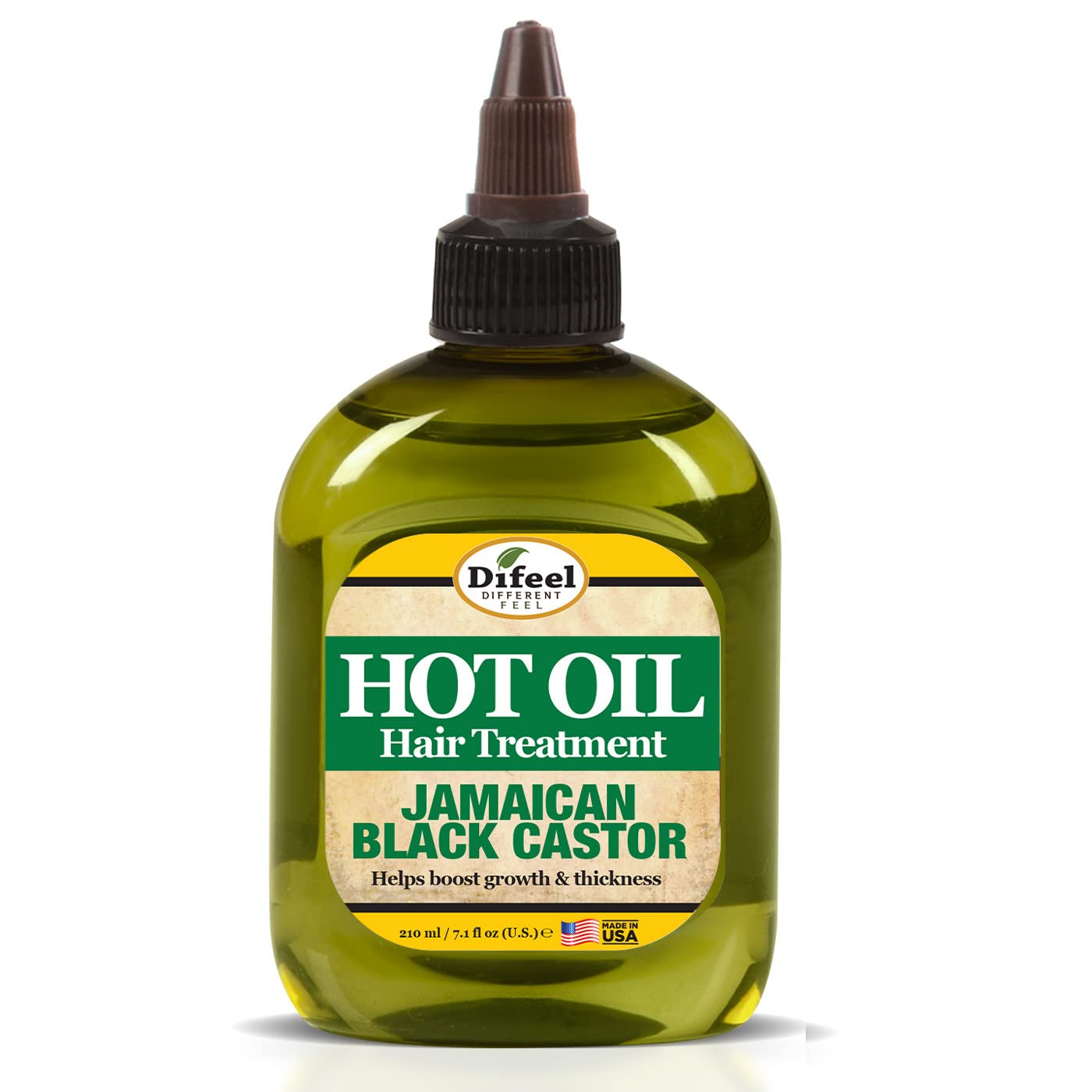 Difeel Hot Oil Treatment Jamaican Black Castor 7.1 oz