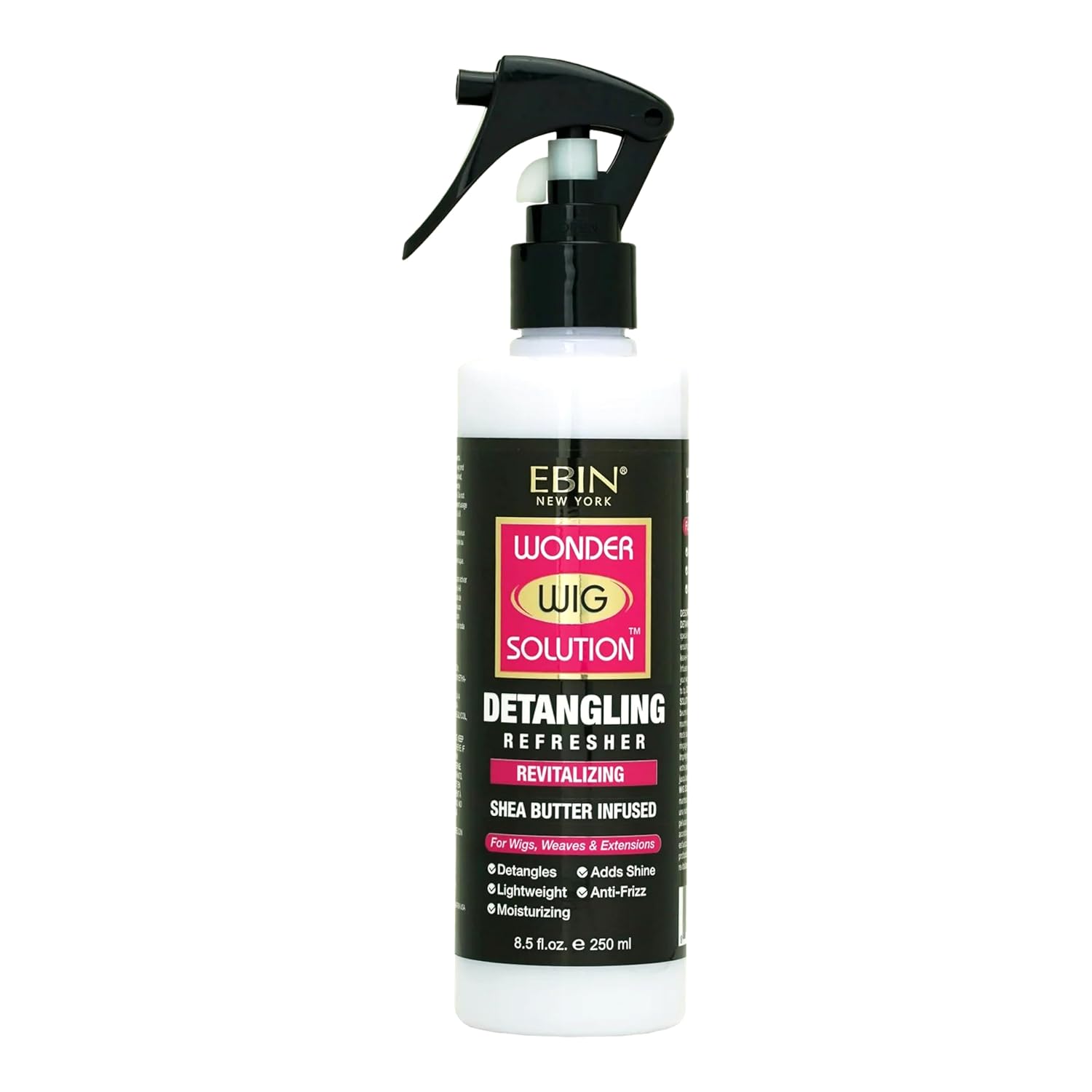 Wonder Wig Solution Detangling Refresher Spray 8.5 oz WWDRS250