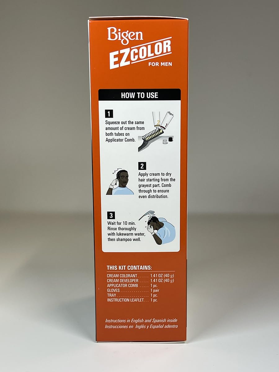 10 Pack Bigen EZ Hair Color For Men M1 Jet Black