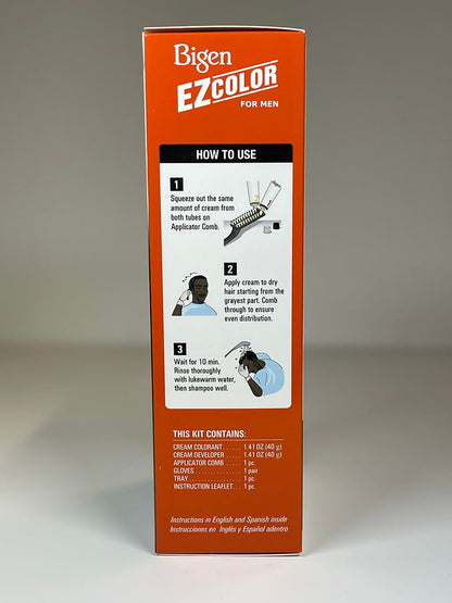 10 Pack Bigen EZ Hair Color For Men M1 Jet Black