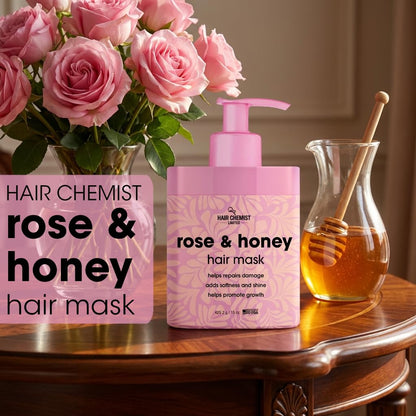 Hair Chemist Rose & Honey Hair Mask 15oz