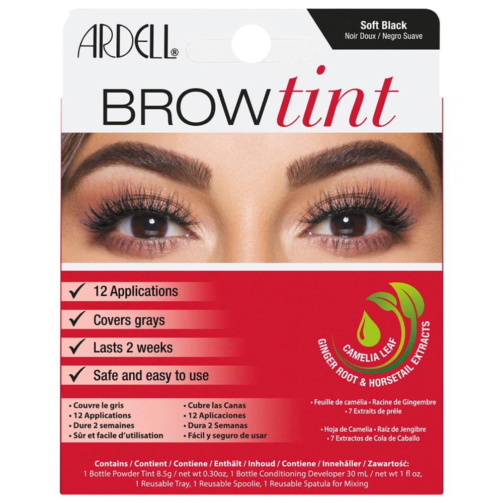 Ardell Brow Tint Kit-Eyebrow Tint 12 Applications