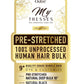 My Tresses Gold Label Pre-Stretched Natural Deep Bulk 18"