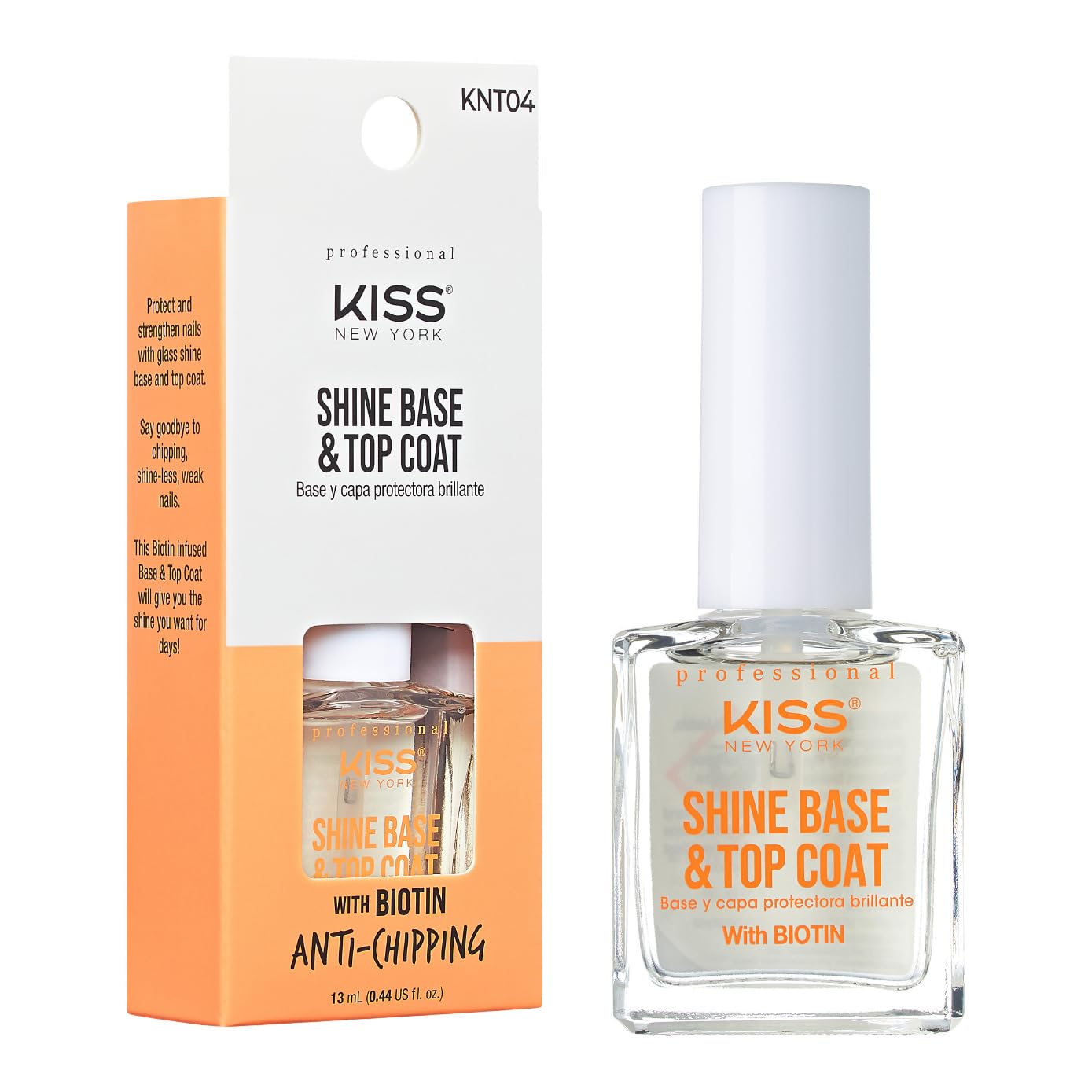 Kiss New York Shine Base & Top Coat KNT04